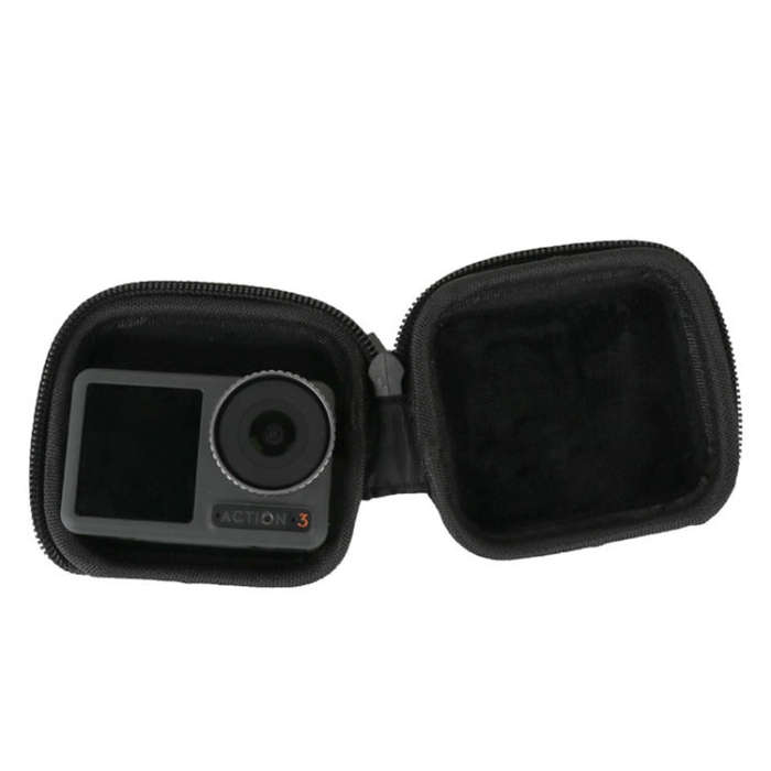 For DJI Action 3 / 4 RUIGPRO Mini Portable Storage Box Case (Black)