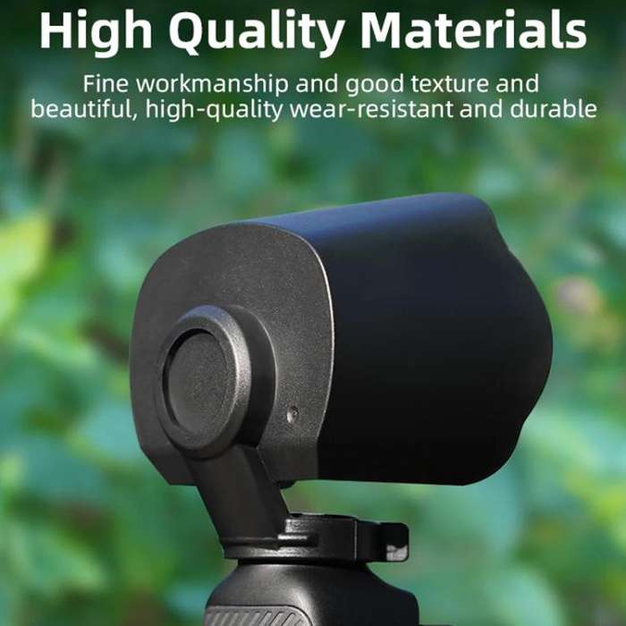 For DJI OSMO Pocket 3 BRDRC Sunshade Lens Protective Cover Hood (Black)