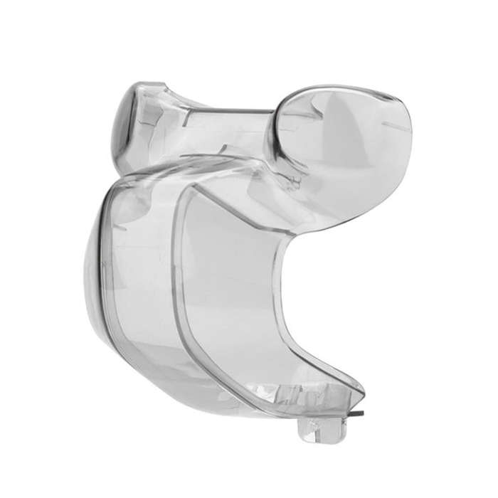 For DJI Mini 4 Pro BRDRC Lens Protective Cover Gimbal Cover (Transparent Black)