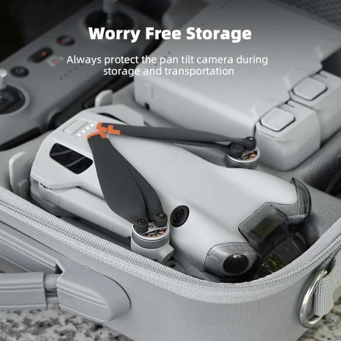 For DJI Mini 4 Pro BRDRC Lens Protective Cover Gimbal Cover (Transparent Black)