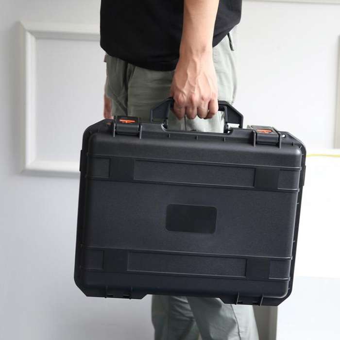 For DJI Mavic 2 BRDRC Safety Carrying Storage Bag Waterproof Explosion-proof Box (Black)