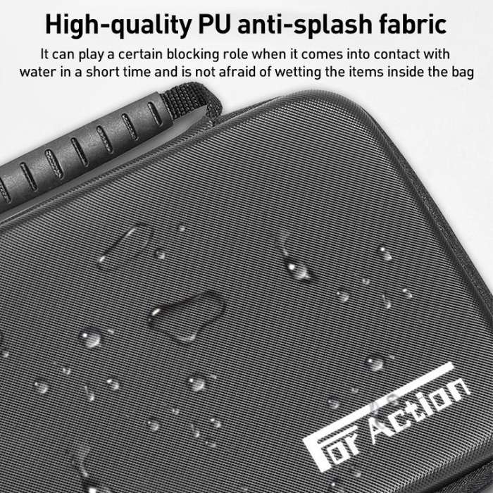 For DJI Osmo Action 5 Pro / 4 / 3 Hand Strap Shoulder Bag Camera and Accessories PU Storage Bag (...