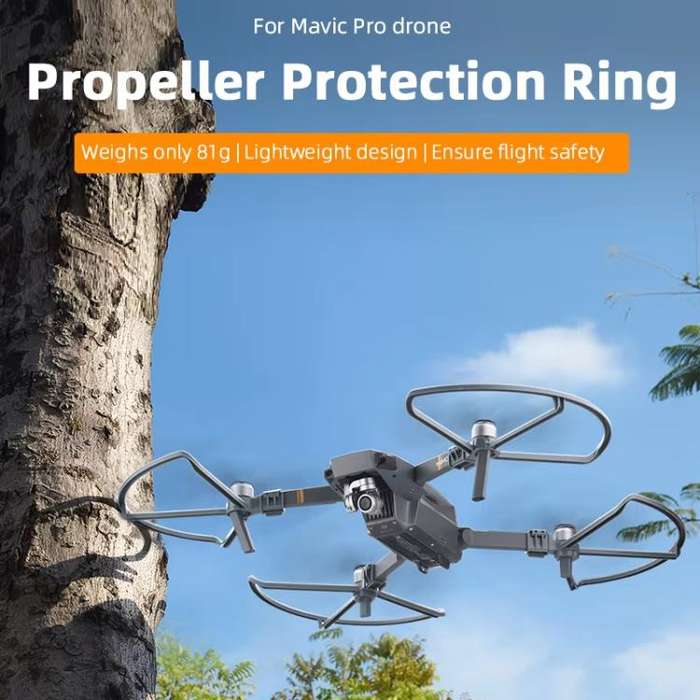 For DJI Mavic Pro BRDRC Drone Propeller Protective Guard Anti-collision Ring (Grey)