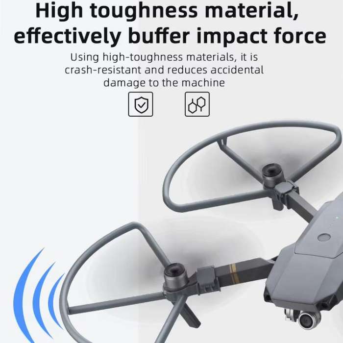 For DJI Mavic Pro BRDRC Drone Propeller Protective Guard Anti-collision Ring (Grey)