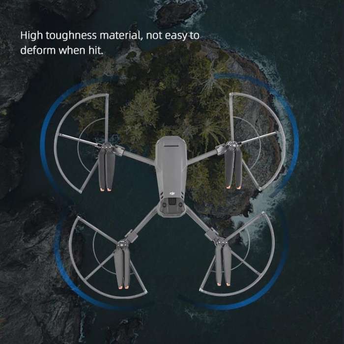 For DJI Mavic 3 / 3 Classic BRDRC Drone Propeller Protective Guard Anti-collision Ring (Grey)