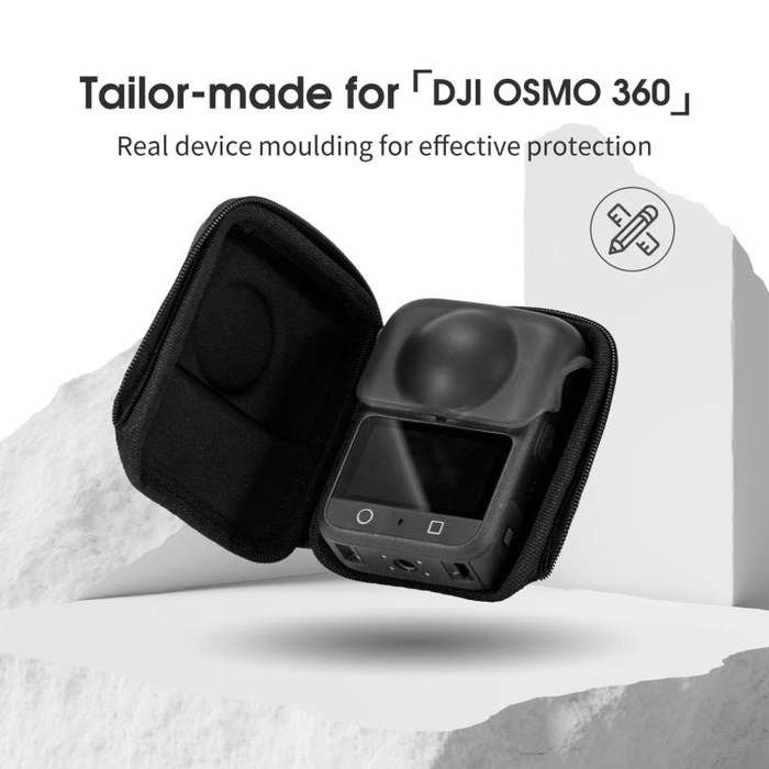For DJI Osmo 360 STARTRC Mini Portable Lightweight Storage Bag (Black)