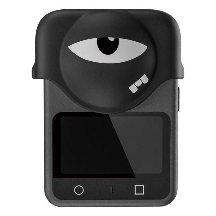 For DJI Osmo 360 STARTRC Camera Silicone Lens Cap Lens Cover (Black)