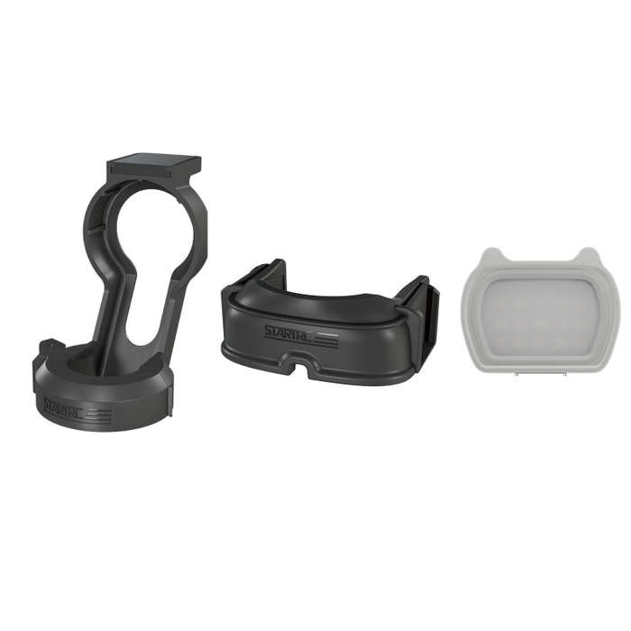 For DJI Pocket 3 STARTRC Cat-ears Magnetic Fill Light  with Holder Clip Kit (Grey)