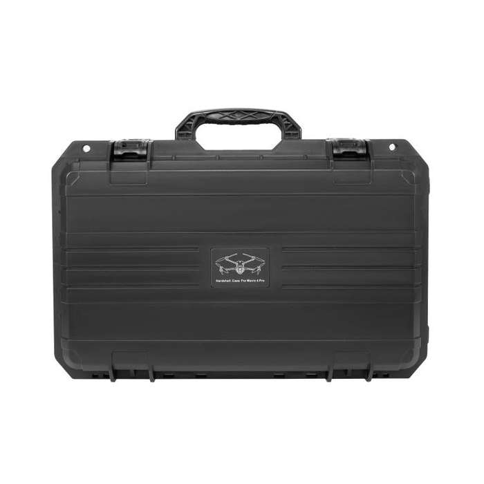 Portable Box Sealed Waterproof Trolley Suitcase For DJI Mavic 4 Pro / Mavic 3 / Air 3 (Black)