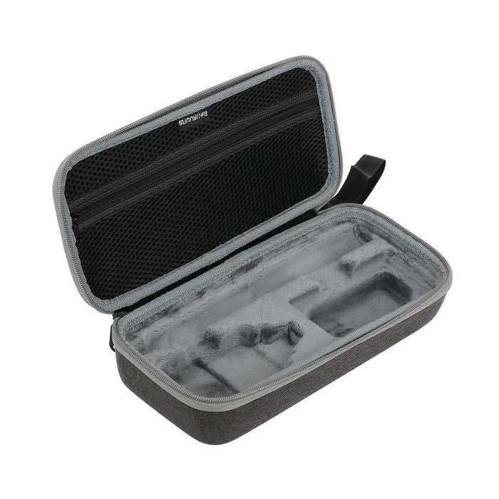 For DJI Osmo 360 Sunnylife Standard Travel Hard Storage Box Expansion Handbag (Grey)