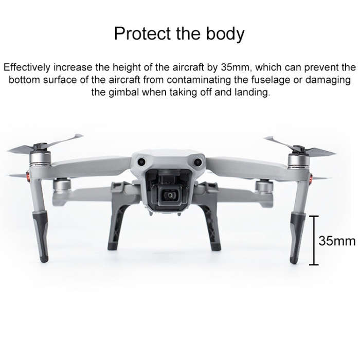 PGYTECH P-16A-036 Portable Heightened Landing Gear Extensions Rack for DJI Mavic Air 2