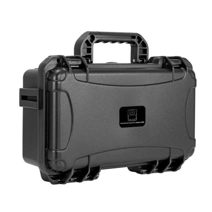 For DJI Osmo 360 STARTRC Waterproof EVA ABS Dual-layer Suitcase Storage Box (Black)