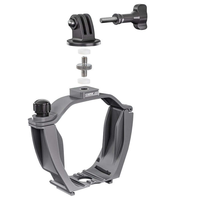 For DJI Air 3 STARTRC Night Navigation Light Speaker Expansion Mount (Grey)