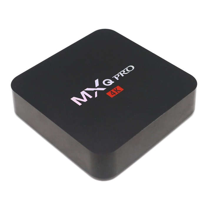 MXQ PROi 1080P 4K HD Smart TV BOX with Remote Controller, Android 7.1 S905W Quad Core Cortex-A53 ...