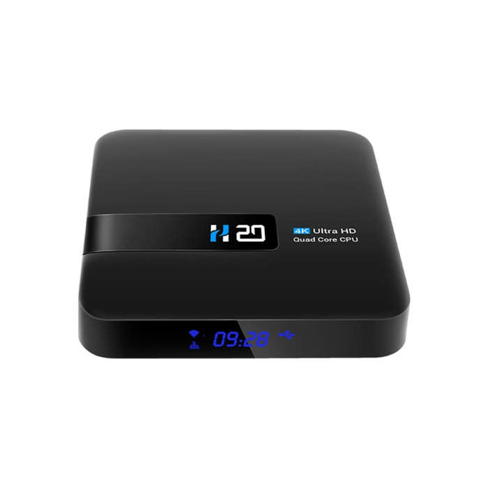 H20 4K Smart TV BOX Android 10.0 Media Player with Remote Control, Quad Core RK3228A, RAM: 1GB, R...