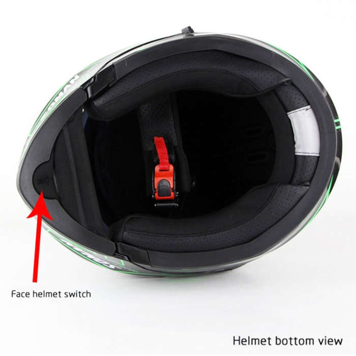 Soman 955 Skyeye Motorcycle Full / Open Face Bluetooth Helmet Headset Full Face, Supports Answer ...