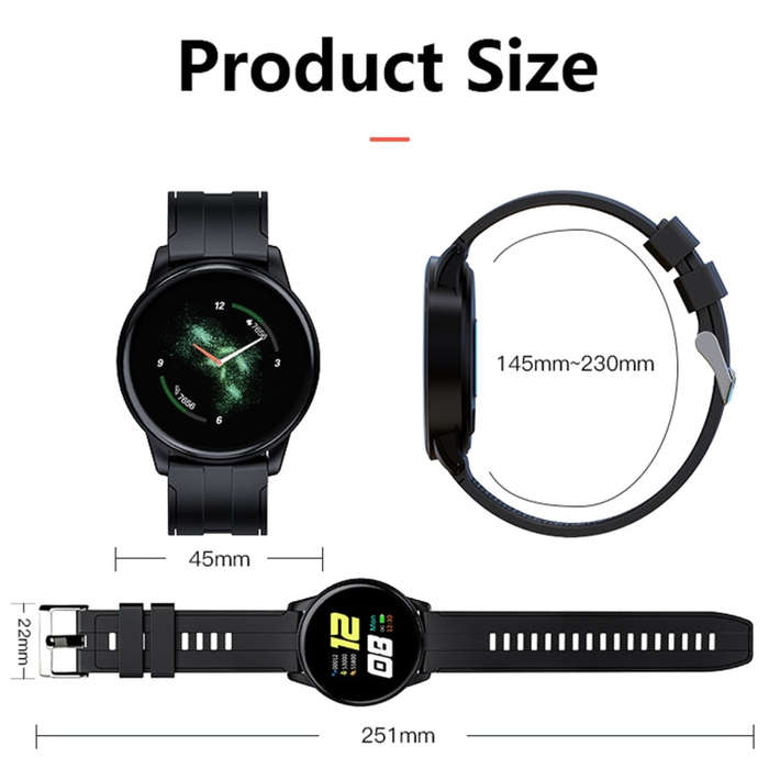 B7 0.96 inch Color Screen Smart Watch, Support Sleep Monitor / Heart Rate Monitor / Blood Pressur...