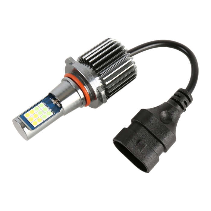 9005 2 PCS DC12-24V / 10.5W Car Double Colors Fog Lights with 24LEDs SMD-3030 & Constant Current,...