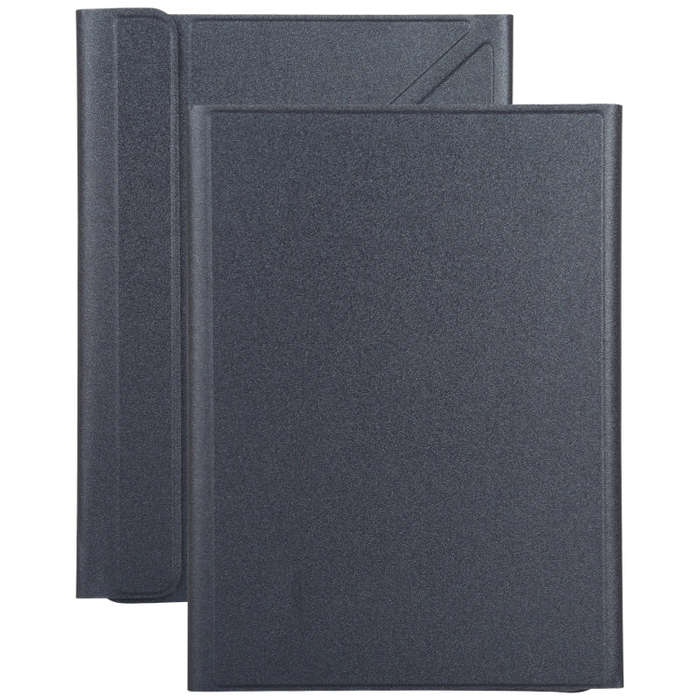 Universal Magnetic Detachable Ultra-thin Tablet Case with Holder for iPad 9-10 inch(Black)