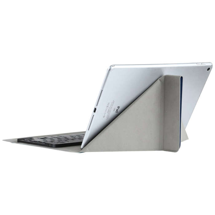 Universal Magnetic Detachable Ultra-thin Tablet Case with Holder for iPad 9-10 inch(Black)