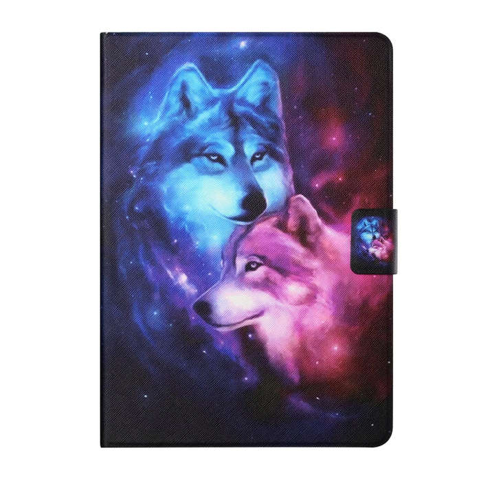 For Huawei MatePad 5G 10.4 BAH3-AN10 Colored Drawing Horizontal Flip Leather Case with Holder & C...