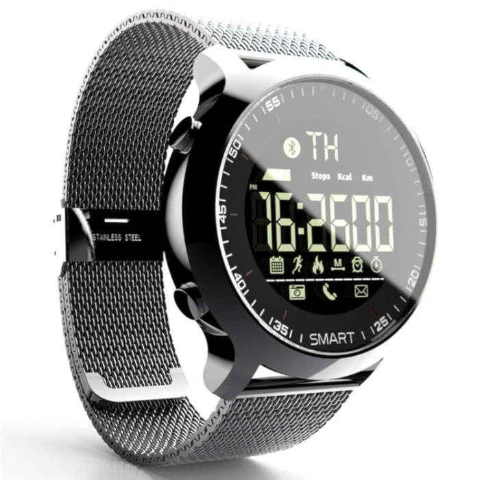 Lokmat MK18 1.1 inch Circle Screen IP68 Waterproof Smart Watch, Support Information Reminder / Re...