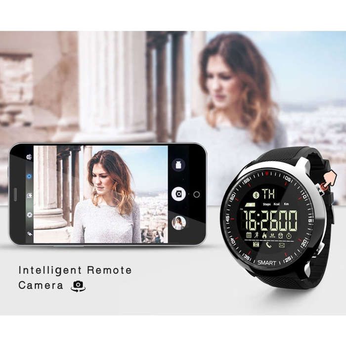 Lokmat MK18 1.1 inch Circle Screen IP68 Waterproof Smart Watch, Support Information Reminder / Re...