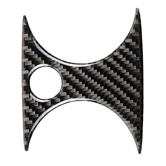 Car Carbon Fiber Rear Air Outlet Middle Decorative Sticker for Mercedes-Benz C Class W205 C180 C2...