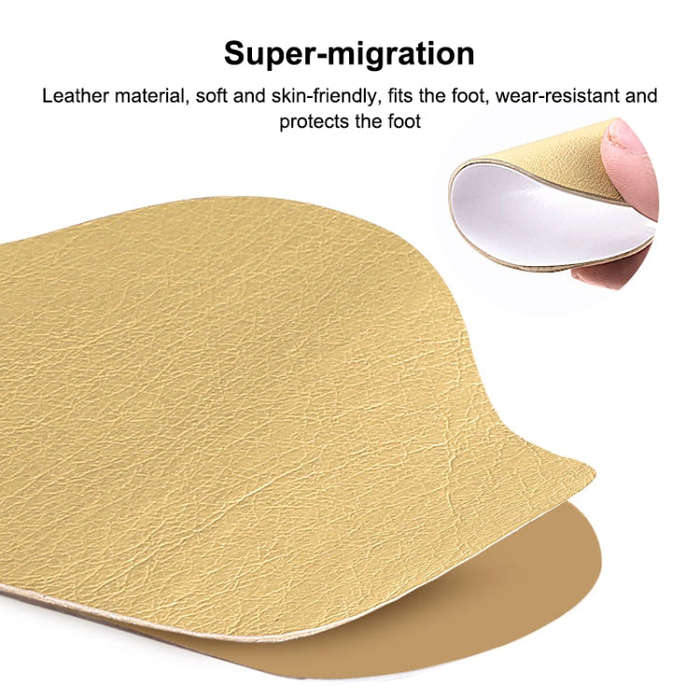 064 Sneakers Self-adhesive Anti-abrasion Anti-slip Heel Protective Sticker(Grey)
