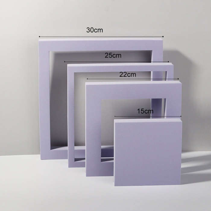 Cube Embedded Combo Kits Geometric Cube Solid Color Photography Photo Background Table Shooting F...