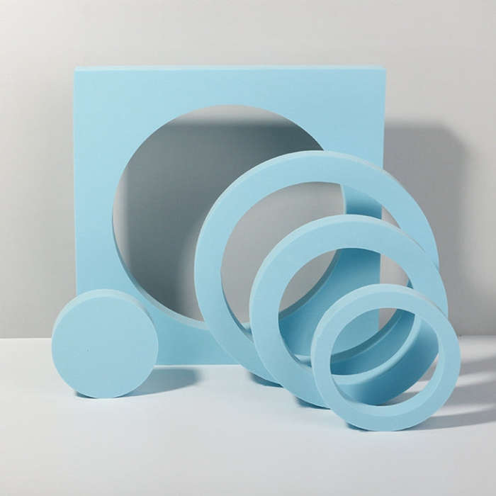 Round Combo Kits Geometric Cube Solid Color Photography Photo Background Table Shooting Foam Prop...