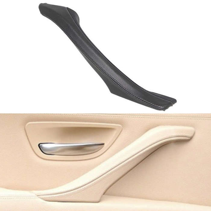 Car Leather Right Side Inner Door Handle Assembly 51417225854 for BMW 5 Series F10 / F18 2011-201...