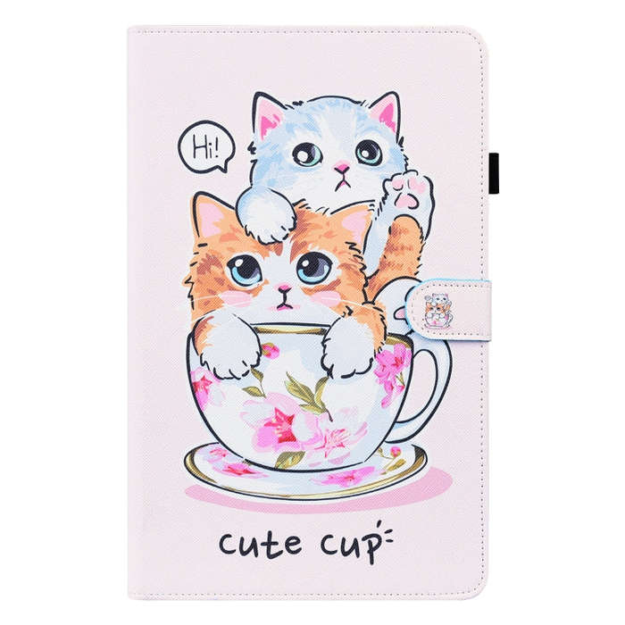 For Huawei MatePad 10.4 Animal Pattern Horizontal Flip Leather Case with Holder & Card Slots & Ph...