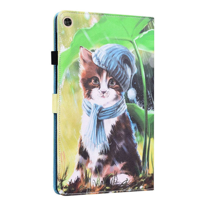 For Huawei MatePad T 10 / T 10s / Honor Enjoy 2 10.1 Animal Pattern Horizontal Flip Leather Case ...