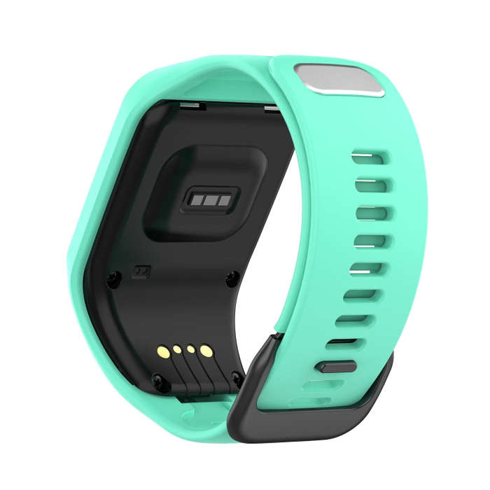 For Tomtom 4 Silicone Watch Band(Lake Blue)