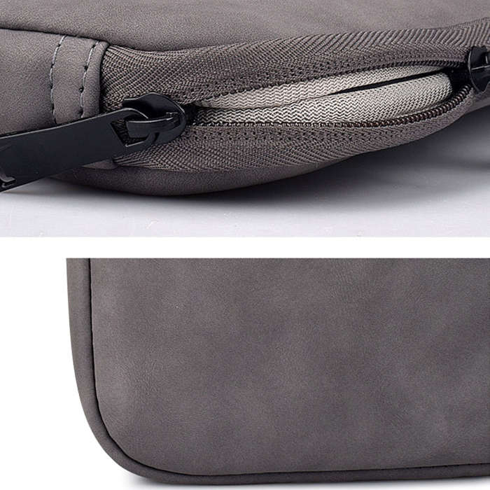 ND08 Sheepskin Notebook Iner Bag, Size:14.1-15.4 inch(Pink)