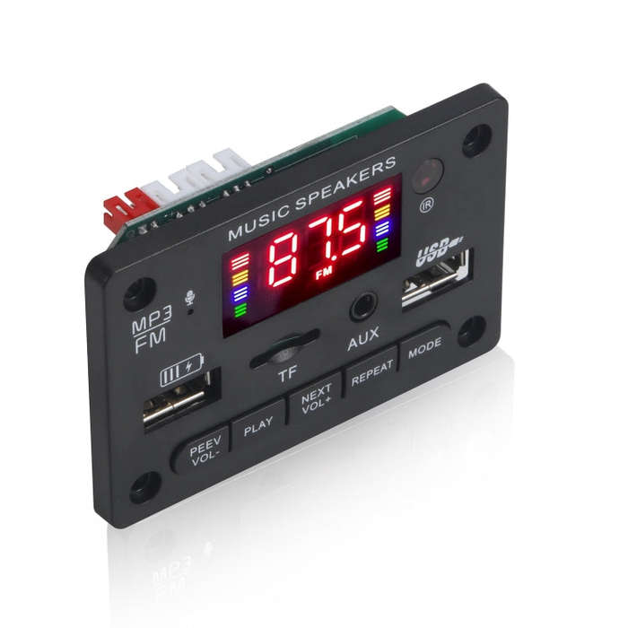 JX-810BT Car 12V Audio MP3 Player Decoder Board FM Radio USB, with Bluetooth / Remote Control / R...