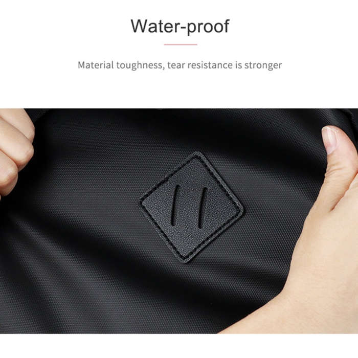 SJ03 13-15.6 inch Universal Large-capacity Laptop Backpack with USB Charging Port & Headphone Por...