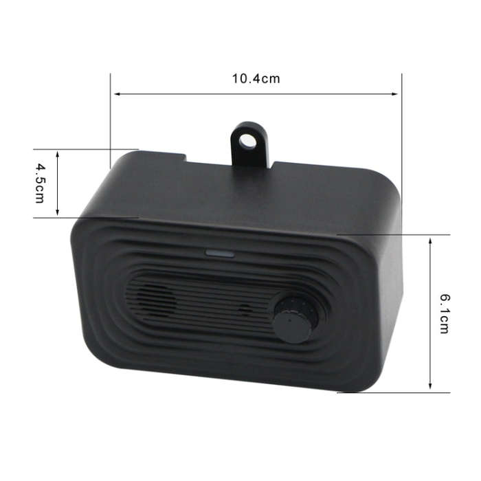 RC-311 Home Ultrasonic Pet Stop Barking Device(Black)