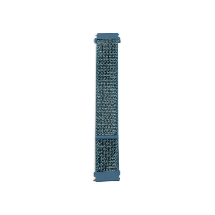 For Samsung Galaxy Watch3 41mm Nylon Loop Watch Band(Clear Feather)