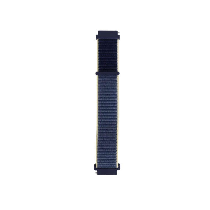 For Samsung Galaxy Watch3 41mm Nylon Loop Watch Band(Ice Blue)