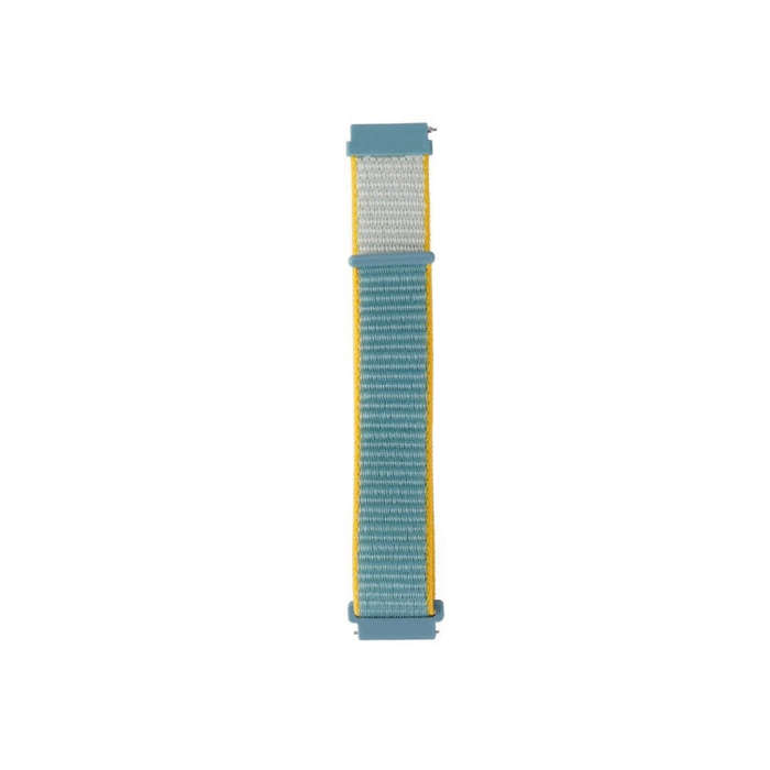 For Samsung Galaxy Watch3 41mm Nylon Loop Watch Band(Sunny Blue)