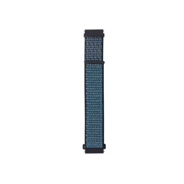 For Garmin Vivoactive 3 Nylon Loop Watch Band(Blue Green)