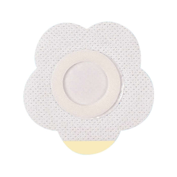 50pcs 043 Non-woven Stickers Wound Anti-seepage Three-volt Medicinal Patch, Size:6x6x2cm (Plum Sh...