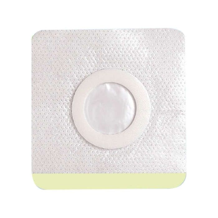 50pcs 043 Non-woven Stickers Wound Anti-seepage Three-volt Medicinal Patch, Size:5x5x1.5cm (Square)