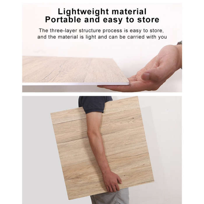 60 x 60cm Single Side Retro PVC Photography Backdrops Board(Cement Grain)