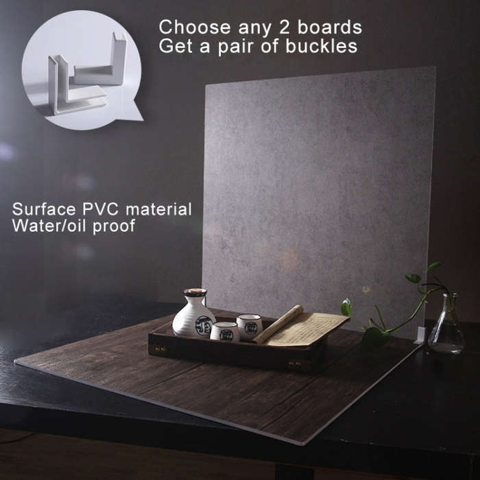 60 x 60cm Single Side Retro PVC Photography Backdrops Board(Cement Grain)