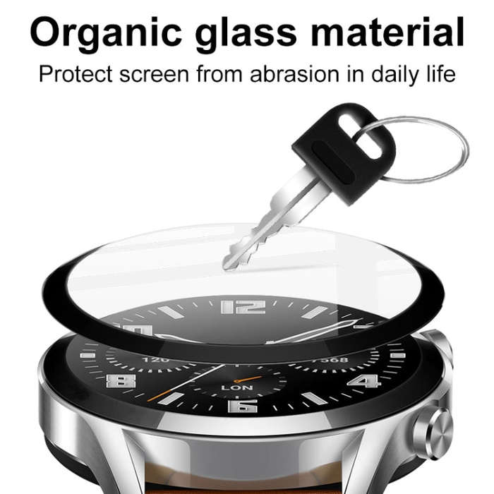 For Mibro Lite IMAK Plexiglass HD Watch Protective Film