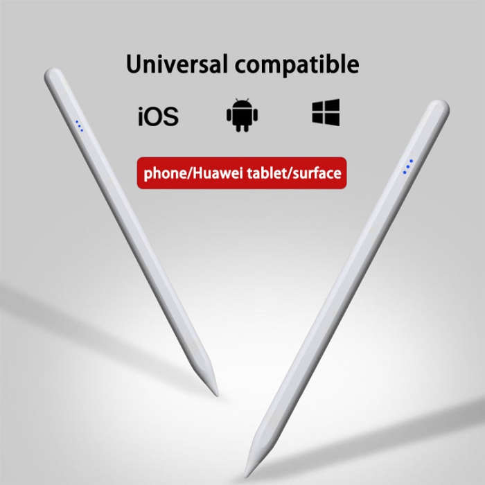 JT17 Universal Active Capacitive Pen for Mobile Phones and Tablets(White)