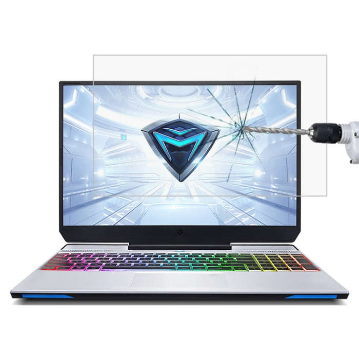For MACHENIKE F117 15.6 inch Laptop Screen HD Tempered Glass Protective Film